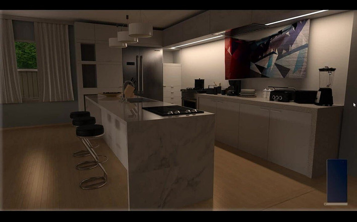 Erotic Krisso: Ev işi - yatak odasında eğleniyor