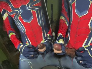 SinglePlayerBKK: Jerk off in a Spider-man suit.