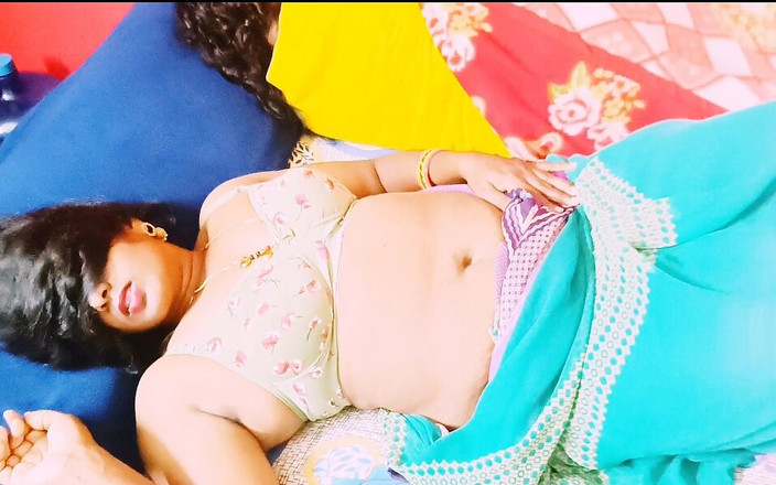 Telugu honey lips: インドのセックス。ハスベンドの継父をクソにする義理の娘。テルグ語の汚い話。