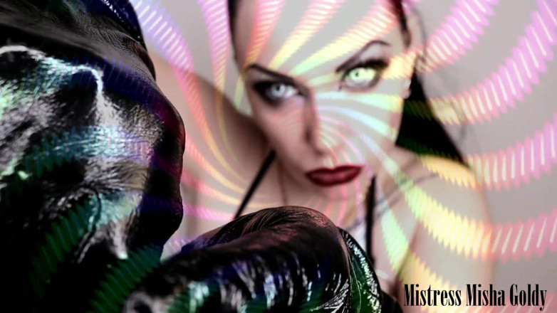 Goddess Misha Goldy: My shiny gloves own you! Strong mind fuck &amp; JOI