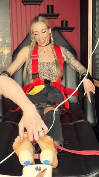 Bondage Tickle Interrogation: Mars Solo and Harmony