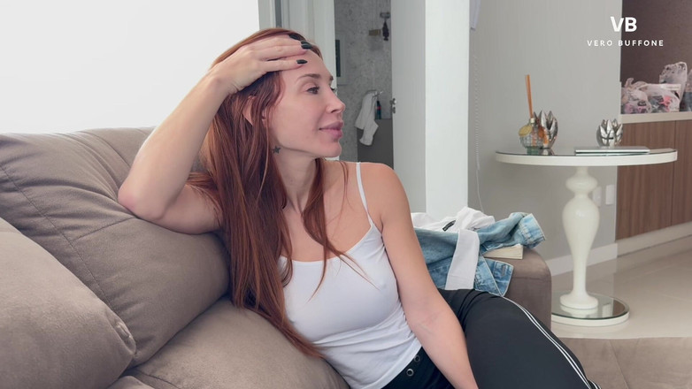 Vero Buffone: Bich üvey anne büyük götlü üvey oğlunu sikiyor ve ağzına boşalıyor