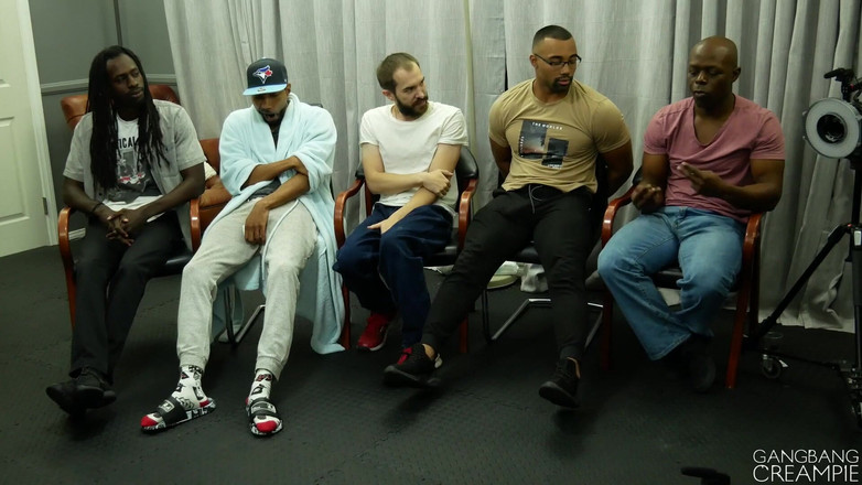 Gangbang creampie: Груповуха, кремпай 375 інтерв'ю з Б'янкою Бенгс