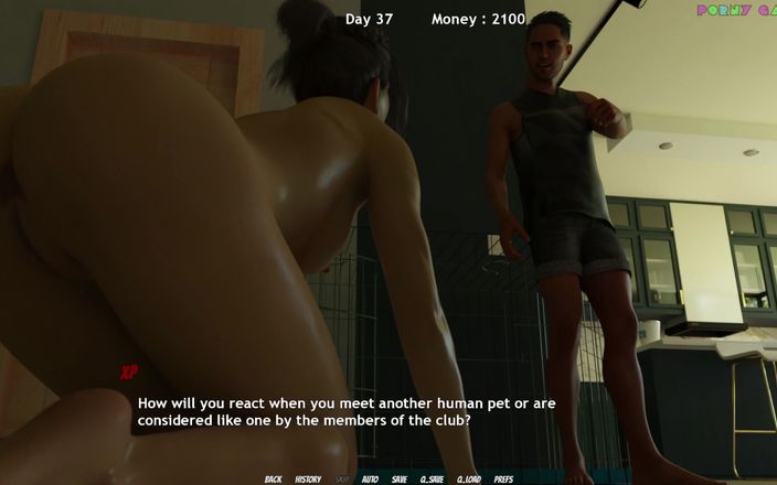 Porny Games: Lisa investigación total! por Dragofinder Studio - primer día como una...