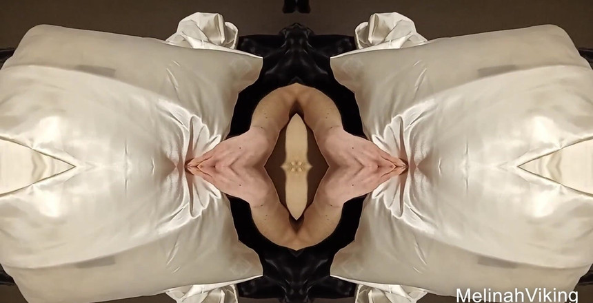 Melinah Viking: 是非、私と私の絹のような滑らかな羽毛枕に参加して、特殊効果の少しでウサギの穴を下る冒険に出かけましょう