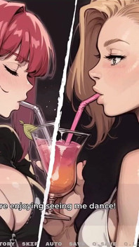 Mein neues Freundin-Spiel Hentai Taboo Folge 56 Meine Stiefschwester träumt in einem Nachtclub über den großen schwarzen Schwanz meines Freundes!