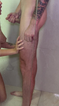 Von der Dusche zum Sex 1 Schritt