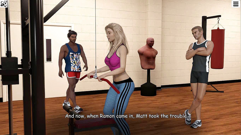 Dirty GamesXxX: Mad turn: manžel a manželka v tělocvičně - ep. 4