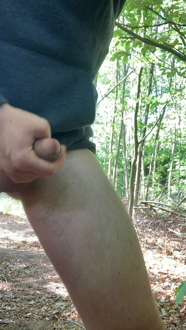 Apomit: Un băiat tânăr se masturbează și ejaculează în pădure