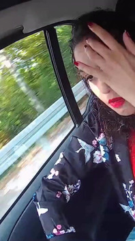 Türkisch geborenes teen jasmin schätzchen auf dem weg zu ihrer nächsten gangbang-party