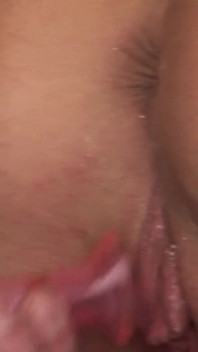 Blonde milf satisfied with the boy's cock and many other sex toys used for her pussy
