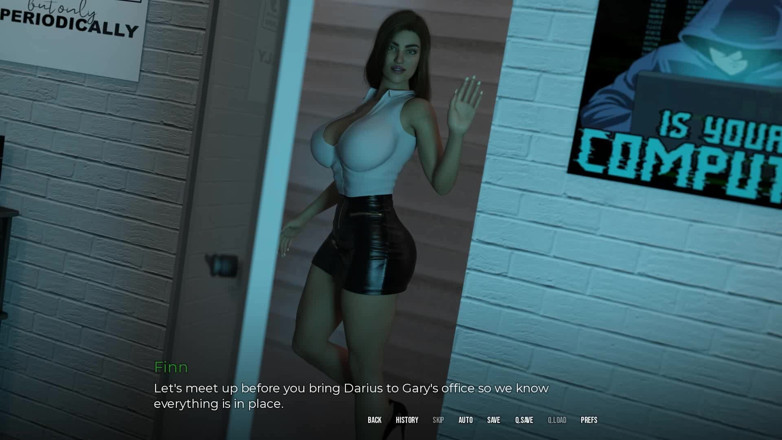 Dirty GamesXxX: В безопасности: две красотки одна замужем за другой нет, спорит о том, кто должен принять большой хуй первым - эпизод 17