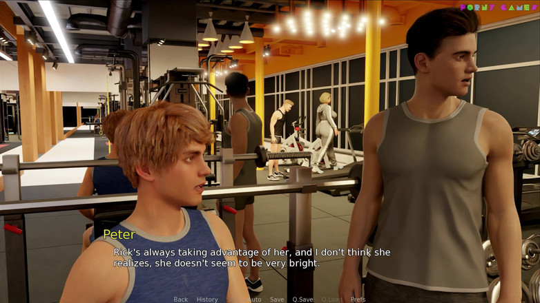 Porny Games: Mad Adventure (oleh Morbusgreaves) - Pengembaraan Bilik Fitting (4)