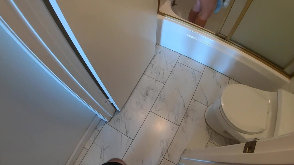 Erin Electra: Stepmom wants sex when she catches her stepson peeping on...