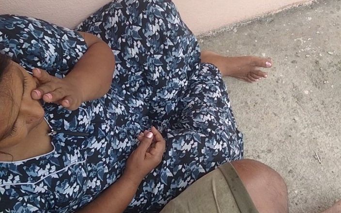 Benita sweety: Sexo al aire libre en la terraza