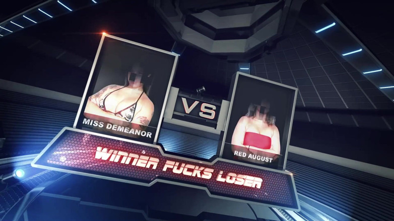 Evolved Fights Lez: Miss Demeanor Vs Red August Female Wrestling