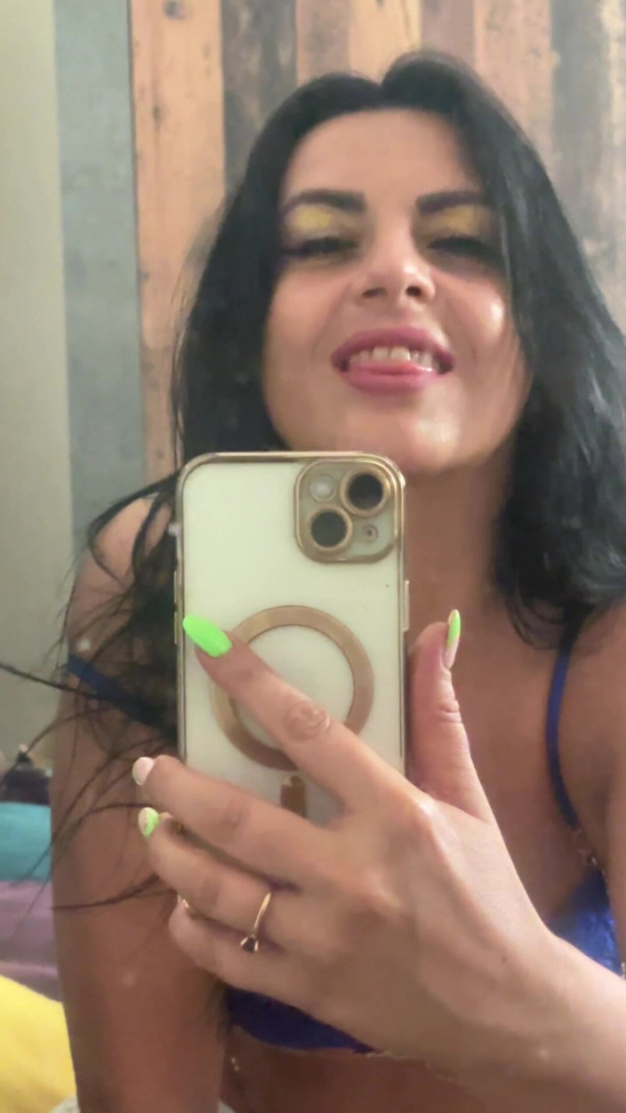 MilfyCalla: Tanga &amp; bh spiegel necken - weich, langsam, verführerisch