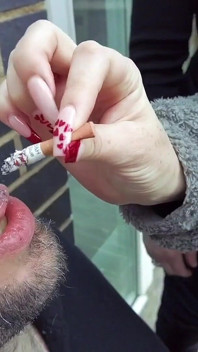Human Ashtray