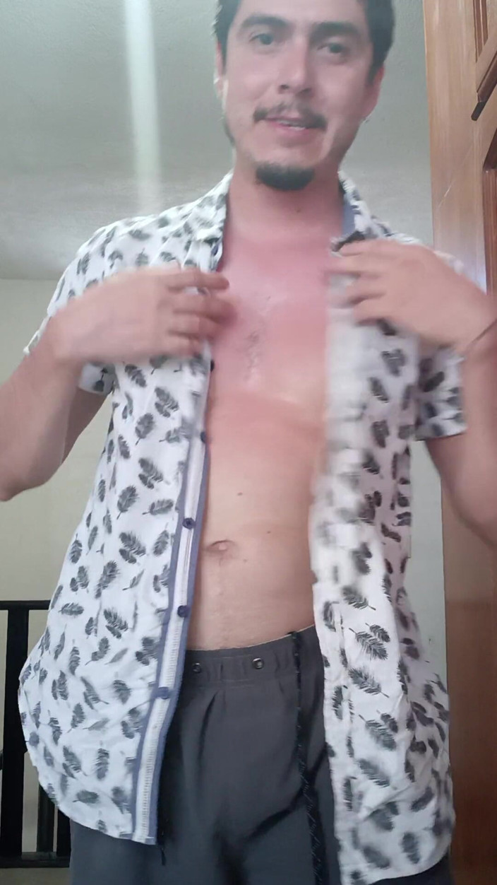 Tabasco Jake: Handsome Naked Man Showing off Sun Hot Body