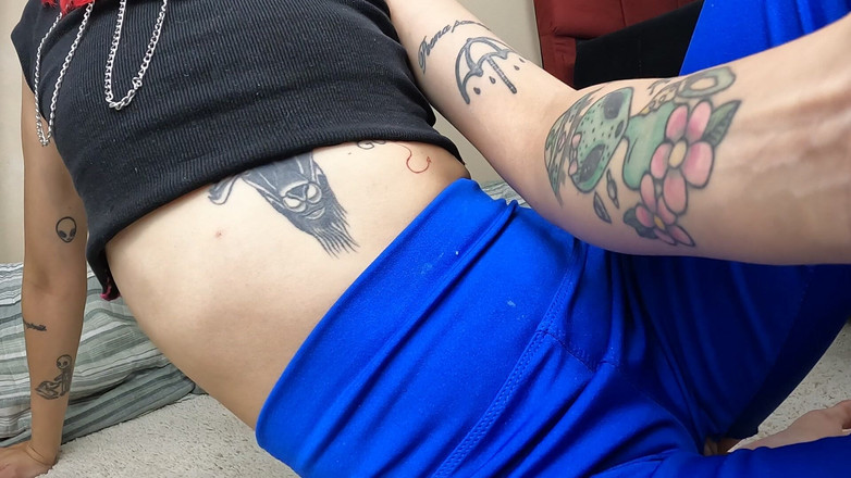 SatanicCandy: Mit meiner godzzila mein arschloch dehnen und einen deliciou machen