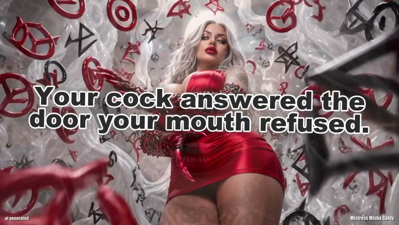 Goddess Misha Goldy: Hans mun eller min, älskling