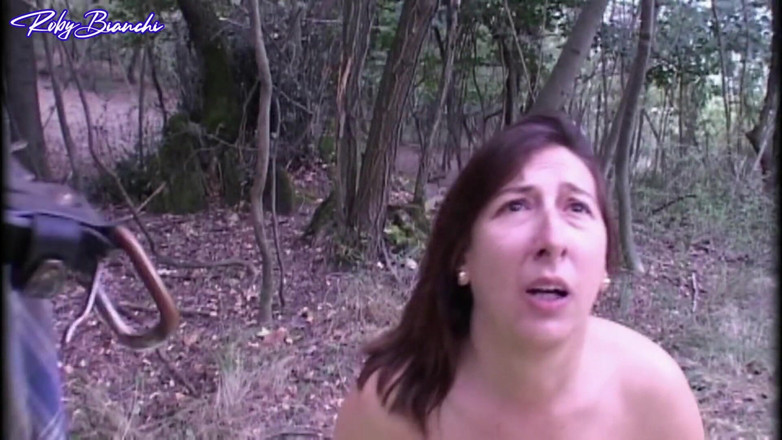 Topax Film Production: Big Slut with Hairy Pussy Gets Fucked in the Woods...