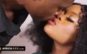 Africa-XXX: Фантазии красивой брюнетки