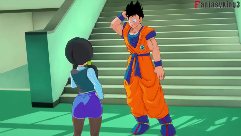 Fantasy king: Android 18 Dances for Gohan at the University - Dragon Ball Zex...