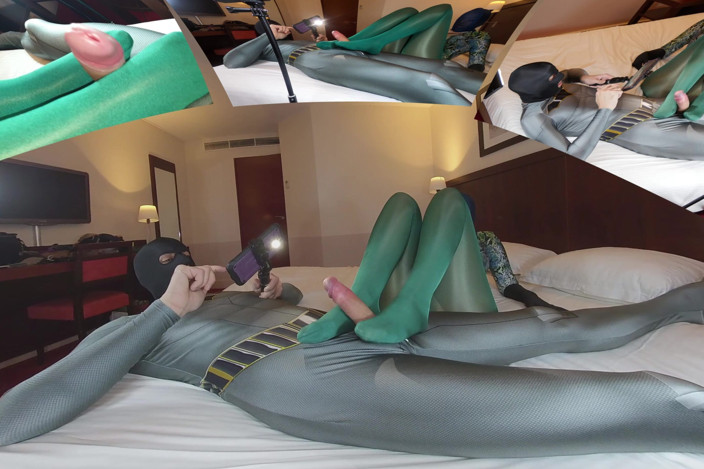 Nylon Xtreme VR: VR 180 3D Footjob for Nora Fox