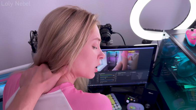 Loly Nebel Studio: Камшот на лицо для сводной сестры