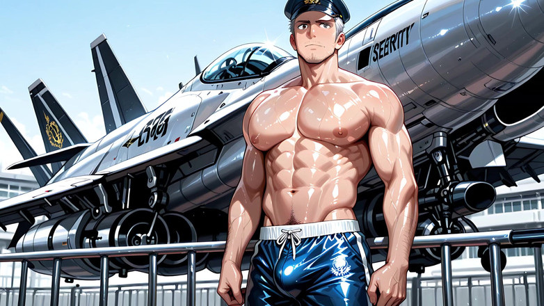 Erotic Man: Ai Pohlední Muži s pěknými svalnatými těly nahé škádlení