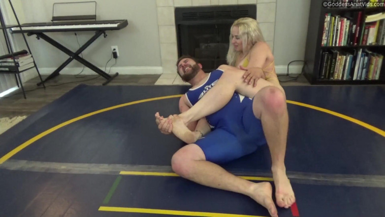 Goddess Anat Official: Anat Vs Beau, Competitive Wrestling with Punishment