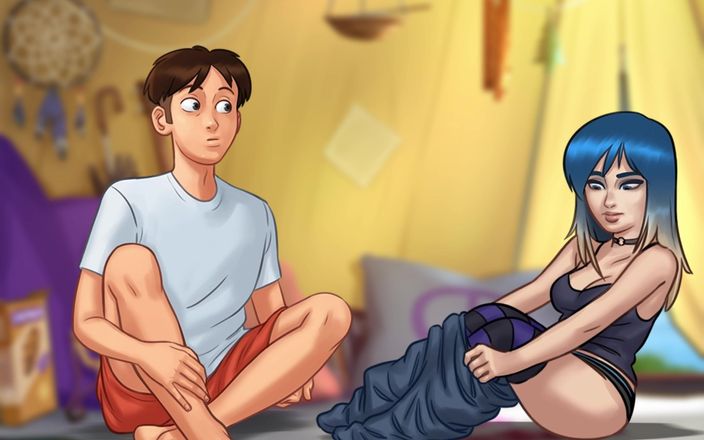 TheCummerBay: Let's Play - Summertime Saga, 이브와 자위