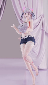 [mmd] Naruto tide Imashio aoa - Hart Qi b ultra shorts buikzak striptease