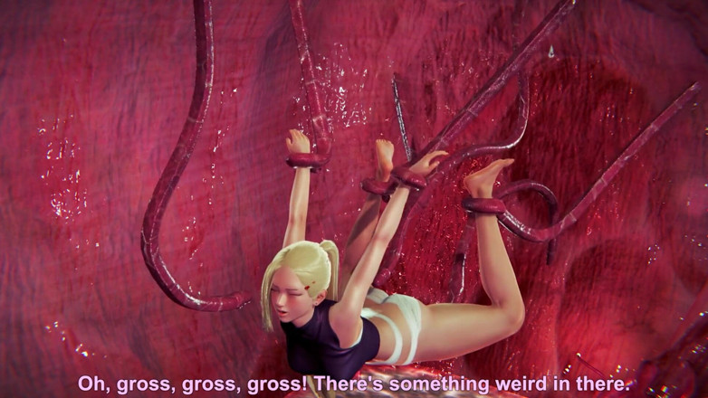 Waifu club 3D: Ino found strange things in a cave