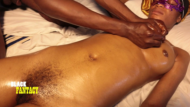 Black Fantacy: เธออยากให้กูนวดหีด้วยควยของกู