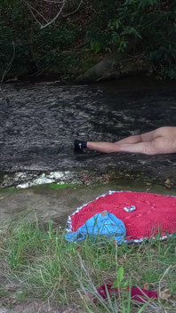 Encounter with a Stranger at a Waterfall Ends in Sex.