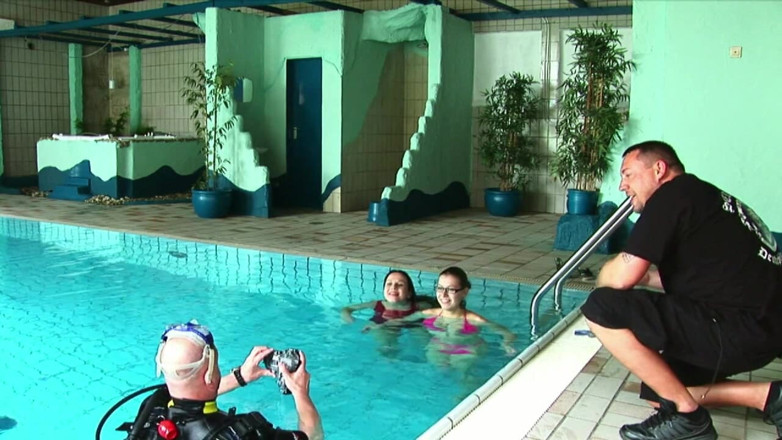 Lydia Privat: Making of bumsbad