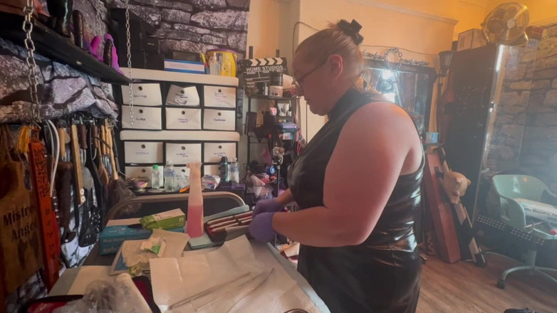 Aaexperiencesltd: Preparazione per la sonda con Domina satana &amp; Padrona Izar