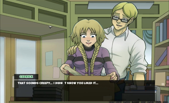 Hentai World: Witch hunter cute blonde with big ass in bookstore and...