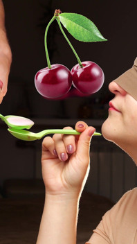 Löffel sperma für geliebte lippen.