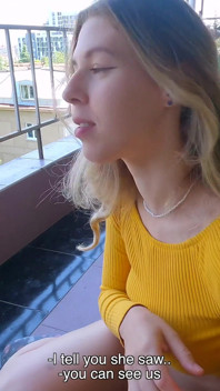 Blonde with Big Ass Rides My Dick!