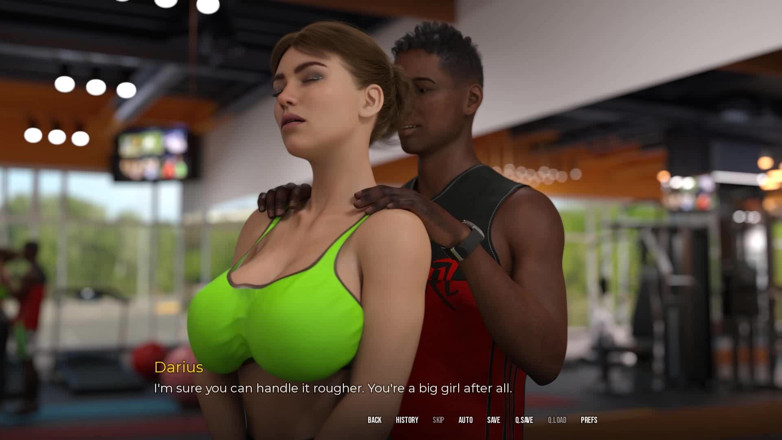 Dirty GamesXxX: Zabezpečení: vdaná žena se protahuje s trenérem v tělocvičně - epizoda 13