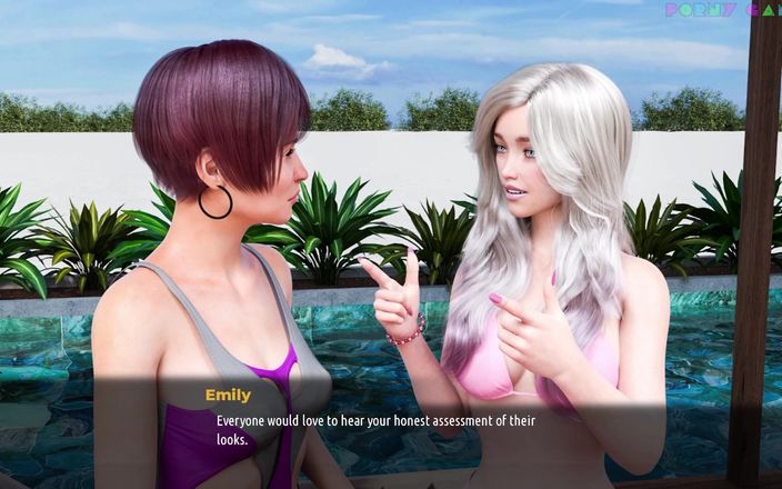 Porny Games: MILFs of Sunville by L7team - Lewd Contest on the Beach 42