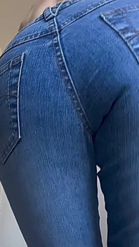 Jeans Fetish Petite MILF Ass Butt Dance Tease