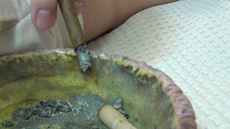 Sensual Lotuses: Smoking with Tits