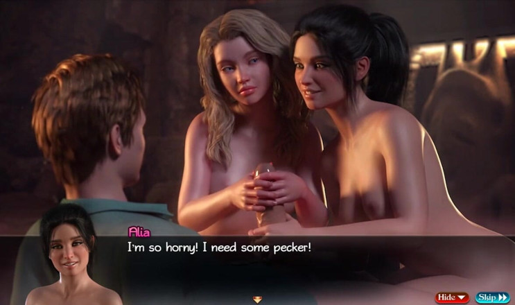 XXX Games Bunk: Treasure of Nadia - Gameplay - Roleplay - 46, 47, 48 - Trójkąt, Prysznic