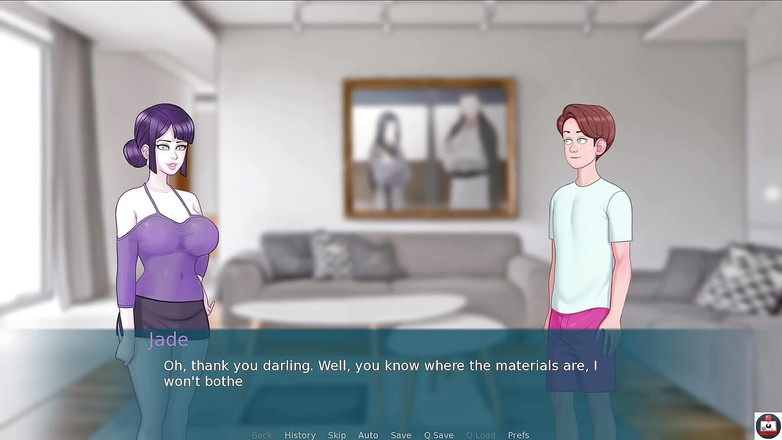 Joystick Cinema: Sexnote - (část 81) - Plachá MILFka mi dává odměnu za pracovitost