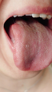 Saliva spit fetish
