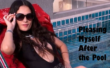 Asian Goddess: Ich befriedigt mich nach dem pool